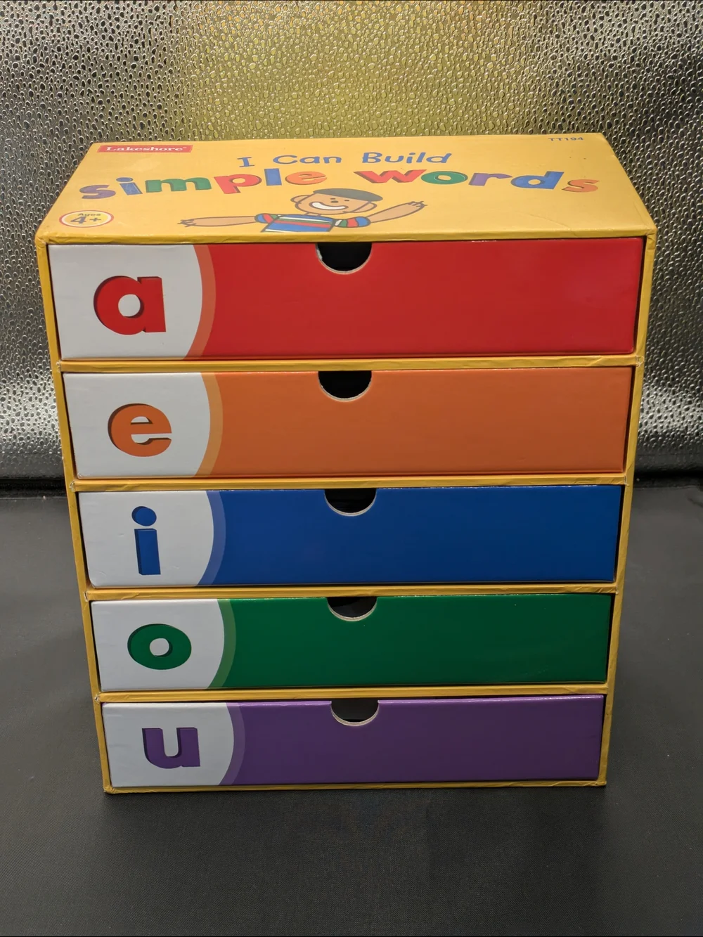 I Can Build Simple Words Kids Learning Game - Yellow